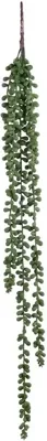 Mica Decorations kunst hangplant senecio 71cm groen