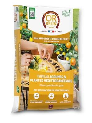 Potgrond OR BRUN 6 L Citrusvruchten