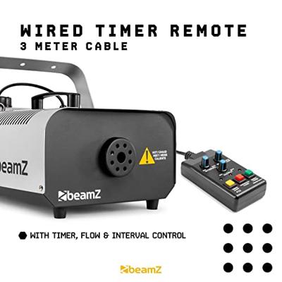 Beamz S1500 rookmachine DMX