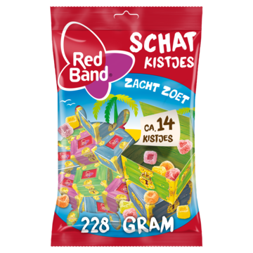 Red Band Schatkistjes Uitdeelverpakking Zacht Zoet Snoep 228 g bij Jumbo Red Band Schatkistjes Uitdeelverpakking Zacht Zoet Snoep 228 g bij Jumbo