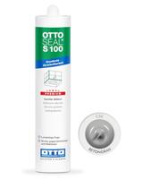 Ottoseal S100 Sanitairsilicone 300ml koker - Silvereffect C510 - thumbnail