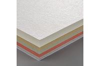 Talens gekleurd tekenpapier, 180 g, ft 29,7 x 42 cm, A3, geassorteerde warme kleuren, blok van 50 vel - thumbnail