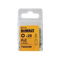 DeWALT DT7218 Schroefbit PZ2 25mm VE=20 - thumbnail
