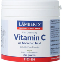 Lamberts Vitamine C ascorbinezuur 250 Gram - thumbnail