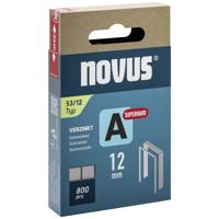 Novus Niet met fijne draad A 53/12mm Superhard (800 stuks) - 042-0780 - thumbnail