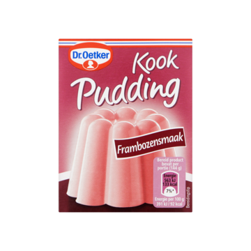 Dr. Oetker Kookpudding Frambozen 79 g bij Jumbo