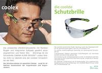 Ekastu 277 389 Veiligheidsbril Incl. UV-bescherming, Met anti-condens coating Groen, Zwart EN 170, EN 166-1 DIN 170, DIN 166-1 - thumbnail