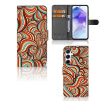 Samsung Galaxy A55 Hoesje Retro - thumbnail