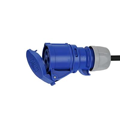 REV 0577750555 Stroom Verlengkabel 16 A Zwart 1.50 m H07RN-F 3G 1,5 mm²