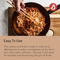 DE BUYER - Mineral B Element en Tole - Wokpan 28cm - thumbnail