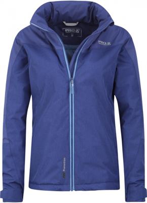Pro-X Elements outdoorjas Liane dames polyester rood/bruin