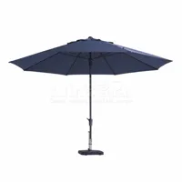 Stokparasol Timor dia. 400 cm safier blue zonwering - Madison - thumbnail