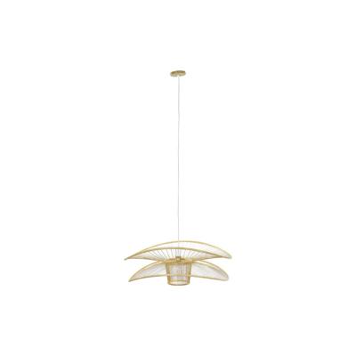 Plafondlamp DKD Home Decor Natuurlijk Bamboe 50 W 80 x 80 x 29 cm