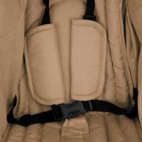 Tweeling kinderwagen staal taupe - thumbnail