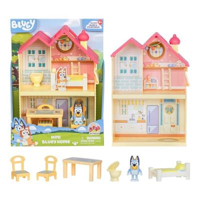 Moose Toys Bluey mini speelhuis met meubels en speelfiguur