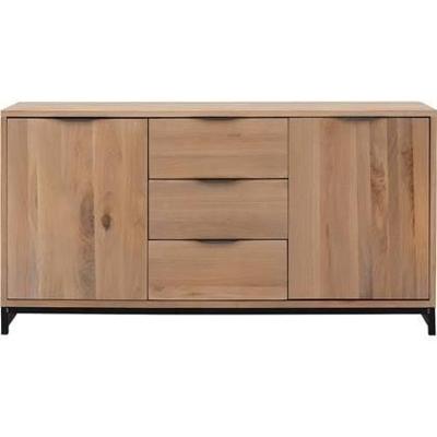 Goossens Dressoir Max, 2 deuren 3 laden