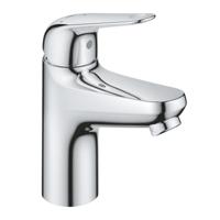 GROHE Swift QuickFix Wastafelkraan - s-size - met push open waste - chroom 24323001 - thumbnail