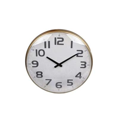 Overige Merken Wandklok dresden 43x6.5x43 cm messing/metaal