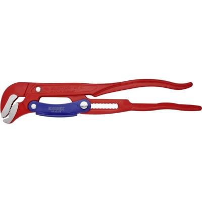 Knipex Pijptang S-vormig met snelle instelling rood poedergecoat 420 mm - 8360015
