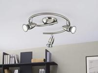 Eglo Led plafondspotMagnum rvs 3-lichts - 92643 - thumbnail