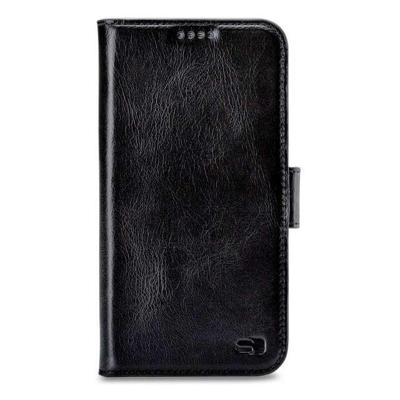 Senza Pure Leather Wallet Apple iPhone X/Xs Deep Black Senza Pure Leather Wallet Apple iPhone X/Xs Deep Black