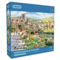 Puddle Ducks & Paddling Puzzel 1000 Stukjes - thumbnail