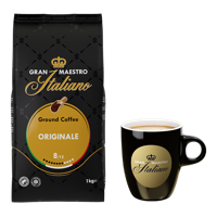 Gran Maestro Italiano Originale 1 kg gemalen koffie - thumbnail