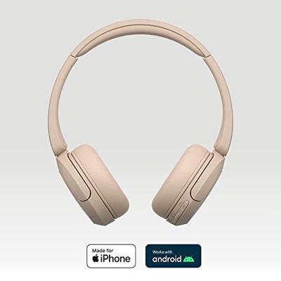 Sony WH-CH520 bluetooth On-ear hoofdtelefoon beige