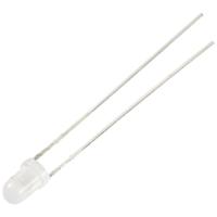 TRU COMPONENTS Bedrade LED Warm-wit Rond 3 mm 1120 mcd 30 ° 12 mA 5 V - thumbnail