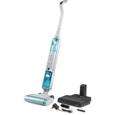 Draadloze stofzuiger en dweil - DOMO DO253SW - 10.000 Pa - 35 min looptijd - 75 m² - 450 ml stofreservoir - Wit/Blauw