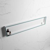 MONDIAZ EASY Nis 149,5x29,5cm in solid surface kleur Smag | Talc. 1 vak geschikt voor in- of opbouw - thumbnail