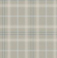 Dutch Wallcoverings Sauvage Ruit - Beige/Blauw - thumbnail