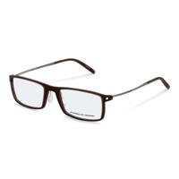 Heren Brillenframe Porsche Design P8384-D-55 Bruin Ø 55 mm - thumbnail