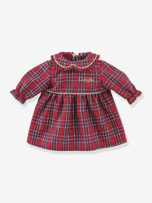 Jurk voor COROLLE-pop in feeststemming COROLLE rood