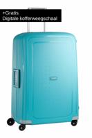 Samsonite S&apos;cure Spinner 69cm AQUA BLUE - thumbnail