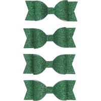 Vivi Gade Strikken, afm 31x85 mm, groen glitter, 4 stuk/ 1 doos - thumbnail