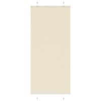 Pliss rolgordijn 90x200 cm stofbreedte 89,4 cm polyester crme - thumbnail