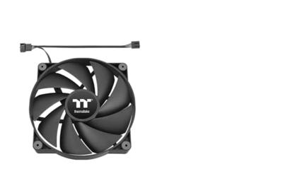 Thermaltake CT200 PC Cooling Fan Single Pack PC-ventilator Zwart (b x h x d) 200 x 200 x 30 mm