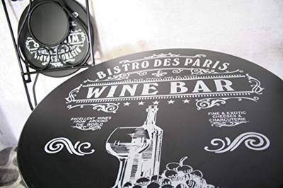 SenS-Line Bistroset Parijs - zwart