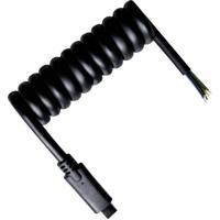 BKL Electronic 10080175 USB-C-kabel USB-C, Open kabeleinde 1 m Zwart - thumbnail