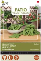 Patio Veggies Sugar Snap delikett zaden Buzzy - Buzzy - thumbnail