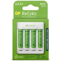 Standaard batterijen inclusief 4 oplaadbare AAA-batterijen met 850 mAh - thumbnail