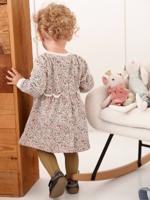 Babyjurk van molton goudbeige - thumbnail