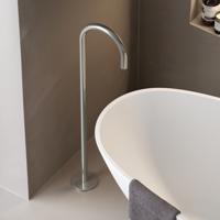 Hotbath Archie Vrijstaande Baduitloop RVS 316 AR076IX - thumbnail