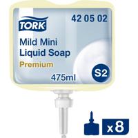 Handzeep Tork S2 Premium klein vloeibaar 475ml 420502 | 8 stuks - thumbnail
