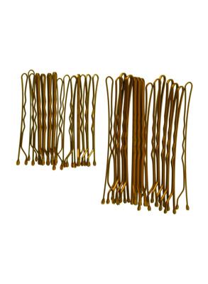 HEMA Haarschuifjes bruin - 30 stuks (bruin)