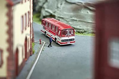 Carson RC Sport 504144 MB Bus O 302 AEG 1:87 RC auto Incl. accu, oplader en batterijen voor de zender