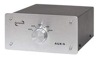 Dynavox AUX-S Cinch-audio-switch Met metalen behuizing Zilver - thumbnail