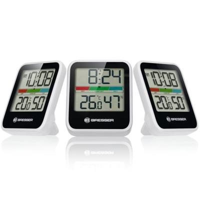 BRESSER ClimaTemp Hygro Indicator Set van 6 Thermo-/Hygrometers (wit)