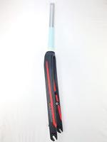 Thompson Vork 28 1 1/8 carbon s-8500 zwart/rood - thumbnail